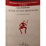 Quatre ponteios br�siliennes  pi�ces faciles pour 2 guitares