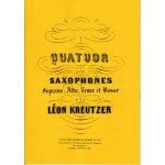 Quatuor pour saxophones de lon kreutzer