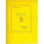Quintette pour instruments a vent flte, hautbois, clarinette, cor et basson