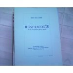 Il est raconté de dia succari pour saxophone alto et piano Il est raconté de dia succari pour saxophone alto et piano