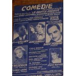 Rare partition dario moreno john william aime barelli frederica comedie bof du film le souffle sauvage ...