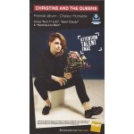 Rare plv cartonn�e rigide 14x25cm christine and the queens chaleur humaine / magasins fnac