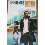 Rare plv cartonnee souple officielle 30x50 cm gerald de palmas album sortir