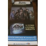 Rare plv m. pokora pantalon 60x160cm grand format robin des bois imprime recto verso