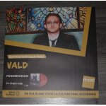 Rare plv souple 30x30cm vald pandemonium / magasins fnac / rap