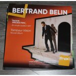 Rare plv souple papier glac� 30x30cm bertrand belin tambour vision / magasins fnac