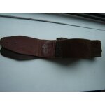 Rare * vintage 1970 / 80 sangle cuir & peau pour guitare  silver eagle designs mod: pick pocket  125 ...