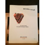 Ravel pi�ce forme de habanera transcription piano hautbois ou cor anglais partition leduc