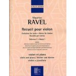 Ravel : recueil pour violon volume 1