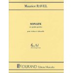Ravel : sonate pour violon et violoncelle - editions durand Ravel : sonate pour violon et violoncelle - editions durand