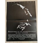 Ray - vritable affiche de cinma - bon etat, jamais affiche. dimensions 40x54 cm - film de taylor hackford, ...
