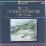 R�cital de musique fran�aise - trio d'anches avena - ibert, canteloube, ropartz, fran�aix, tomasi