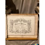 Recueil ancien partition piano 4 mains ouverture weber + don giovanni mozart