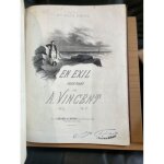 Recueil partitions ghys vincent paladilhe vaucorbeil boscovitz auber delabarre wagner gounod donizetti ...