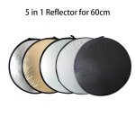 Rflecteur de photographie rond pliable portable, studio photo, diffuseur de lumire extrieur, multi ...