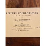 Reflets folkloriques pour chant, percussion et flte a bec volume 1