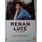 Renan luce - affiche musique / concert / poster
