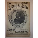 R�pertoire de mercadier : lison si jolie, chant seul