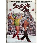 Rita mitsouko - 80x120cm - affiche / poster envoi en tube