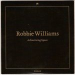Robbie williams cd promo advertising space avec plaquette