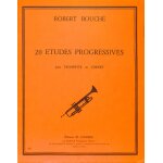 Robert bouch - 20 etudes progressives pour trompette