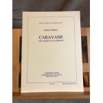 Robert clrisse caravane pour quatuor de saxophones partition ed. leduc