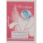 Robert jeantal rare partition espagnole me arrepiento