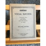 Roland foster vocal succes methode chant editions paling & co royal ed. n390 Roland foster vocal succes methode chant editions paling & co royal ed. n390