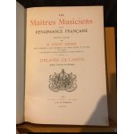 Roland de lassus mélanges partition ancienne reliée choeur henry expert leduc Roland de lassus mélanges partition ancienne reliée choeur henry expert leduc