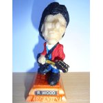 Ron wood (rolling stones) petite statuette caricaturale en resine 3x7. 5 cm made in argentina