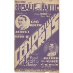 Rosalie est partie (film cendrillon de paris) - chant seul - alibert Rosalie est partie (film cendrillon de paris) - chant seul - alibert