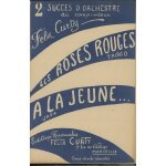 Les roses rouges tango et a la jeune java de f�lix curty pour violon accord�on clarinette trompette saxo ...