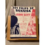 Rotter & grothe les filles de panama partition chant piano editions salabert