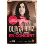 Ruiz olivia - affiche musique / concert / poster