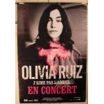 Ruiz olivia - affiche musique / concert / poster