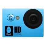 Ryval y6l - camra de poche - fixable - 1080p / 15 pi / s - 5. 0 mp - sous - marin - bleu