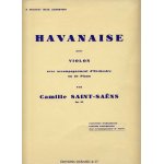 Saint - saëns - havanaise op 83 p violon Saint - saëns - havanaise op 83 p violon