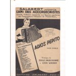 Salabert l'ami des accordeonistes adios pepito paso doble