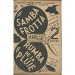 Samba frotta de m denoux et r denoncin et rumba de la pluie pour violon accord�on guitare saxo alto trompette ...