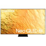 Samsung qe85qn800b smart tv 85  neo qled 8k uhd, mini led quantum matrix pro, stainless