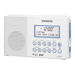 Sangean - h203d - radio portative dab - 2 watt - blanc Sangean - h203d - radio portative dab - 2 watt - blanc