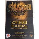 Saxon - affiche musique / concert / poster