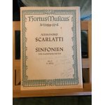 A. scarlatti sinfonien n5 partition orchestre de chambre ed. hortus musicus