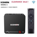 Scishion modle s smart tv box tlcommande vocale android 8. 1 rk3229 4 k 2 gb / 16 gb 1. 5 ghz box ...