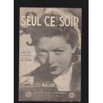 Seul ce soir ; paroles de rose no�l et j. casanova