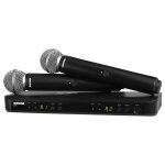 Shure blx288 / sm58 freq m17 - syst�me micro - double micros main - blx2 sm58 - r�cepteur blx88