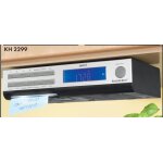 Silvercrest radio de cuisine sous meuble 72x stations m�mo tuner rds fm / am [kh2299]