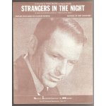 Sinatra franck - strangers in the night - titre s�par� pour piano / chant et accords guitare - ed. carisch ...
