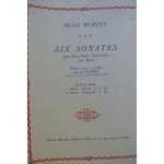Six sonates pour deux flutes traversières sans basse michel blavet 1er album Six sonates pour deux flutes traversières sans basse michel blavet 1er album