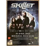 Skillet - day of destiny tour - affiche roulée - envoi en tube taille : 80x120cm Skillet - day of destiny tour - affiche roulée - envoi en tube taille : 80x120cm
